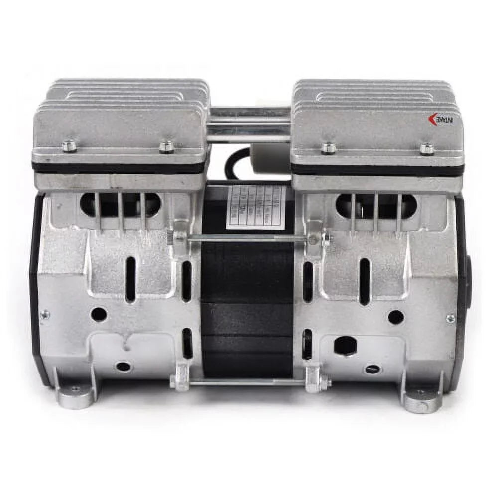 Oilless Vacuum Pump | Industrial Oil-Free Piston Vacuum Pump W/Filter BEST SELL