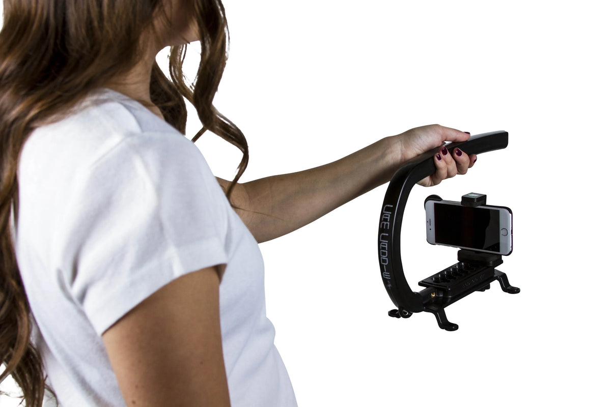 Cam Caddie Scorpion Original Camera Stabilizer Handle with Bonus Accessory Shoe