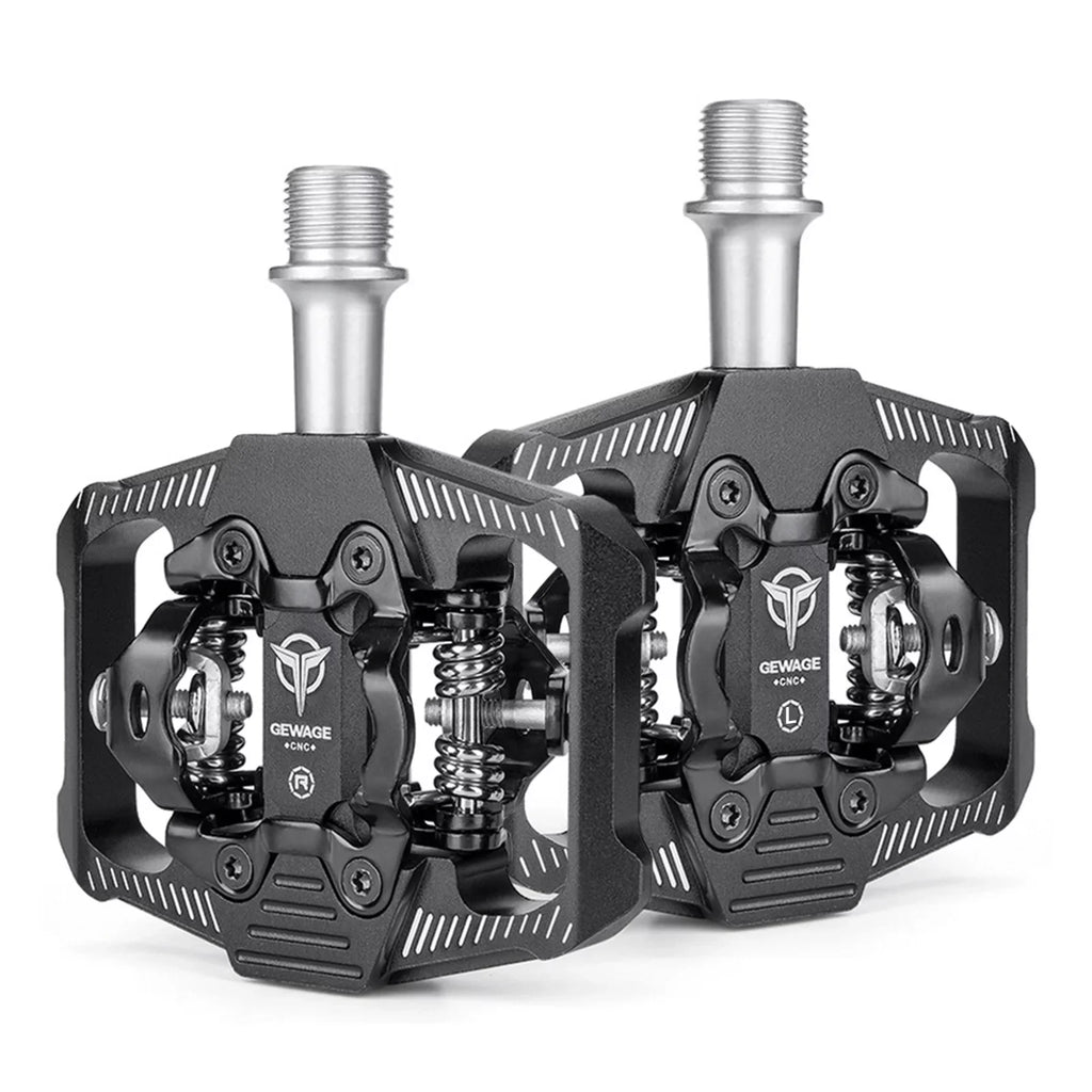Efficient Double Sided Clip Footrests MTB Footrests with Cleats for Optimal Transfer