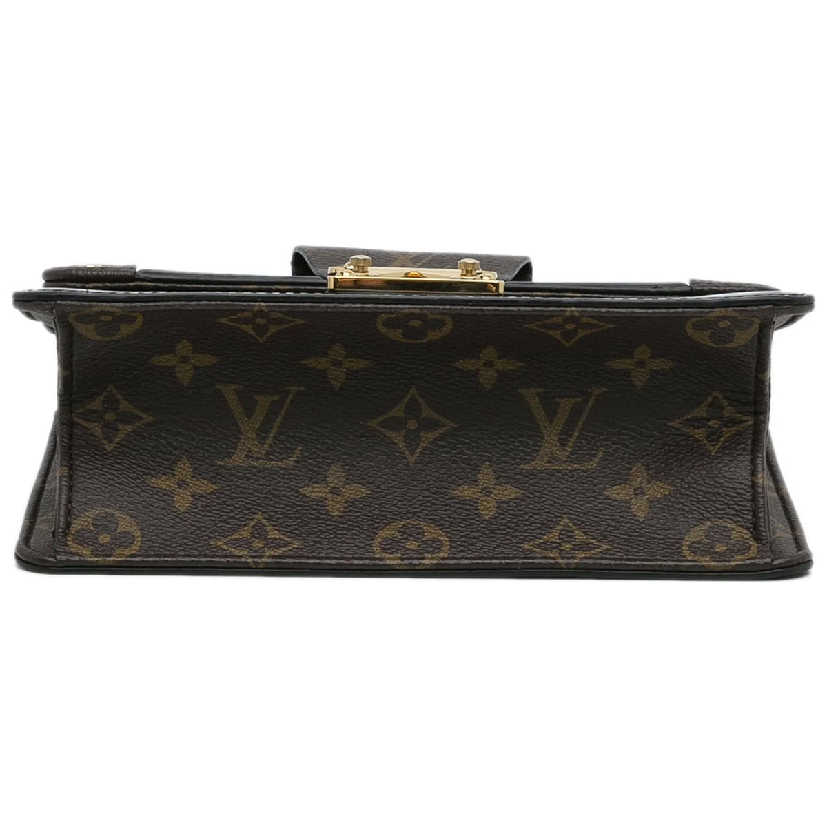 Pre-Owned Authenticated Louis Vuitton Monogram Vernis Wynwood Leather Black Crossbody Bag Unisex (Good)