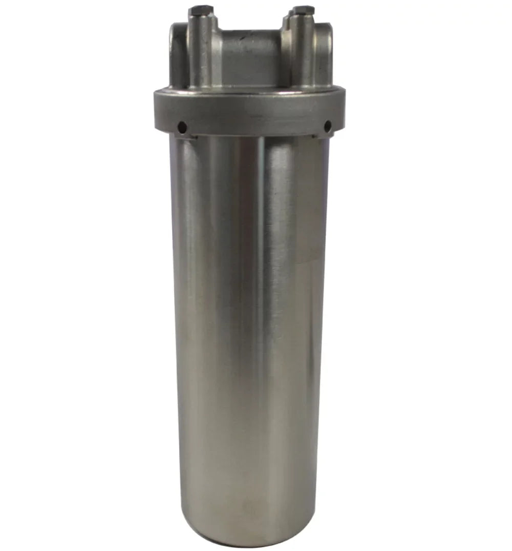 PreAsion Heavy-duty Filter Housing for Filtering Water Dirt Rust Scale Particles 10"L Cartridges 3/4"NPT with Bracket Wrench Pin