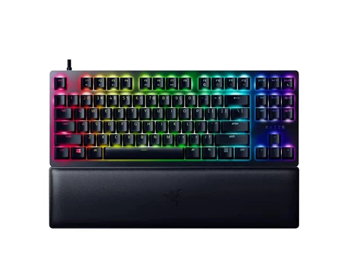 Razer Huntsman V2 Tenkeyless - Optical Gaming Keyboard (Clicky Purple Switch) - US Layout