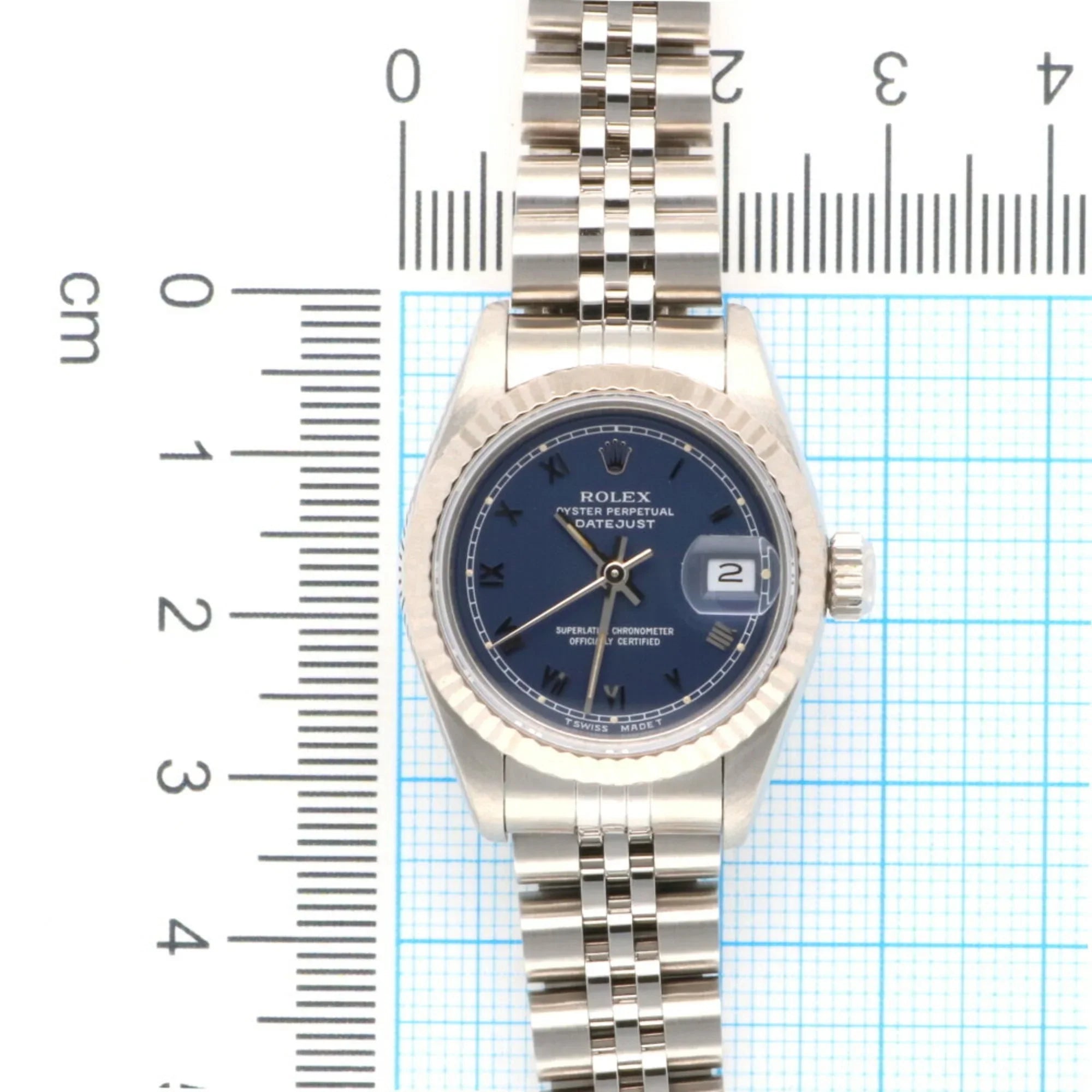 Pre-Owned Rolex Datejust Oyster Perpetual Watch Stainless Steel 69174 Automatic Winding Ladies ROLEX (Good)