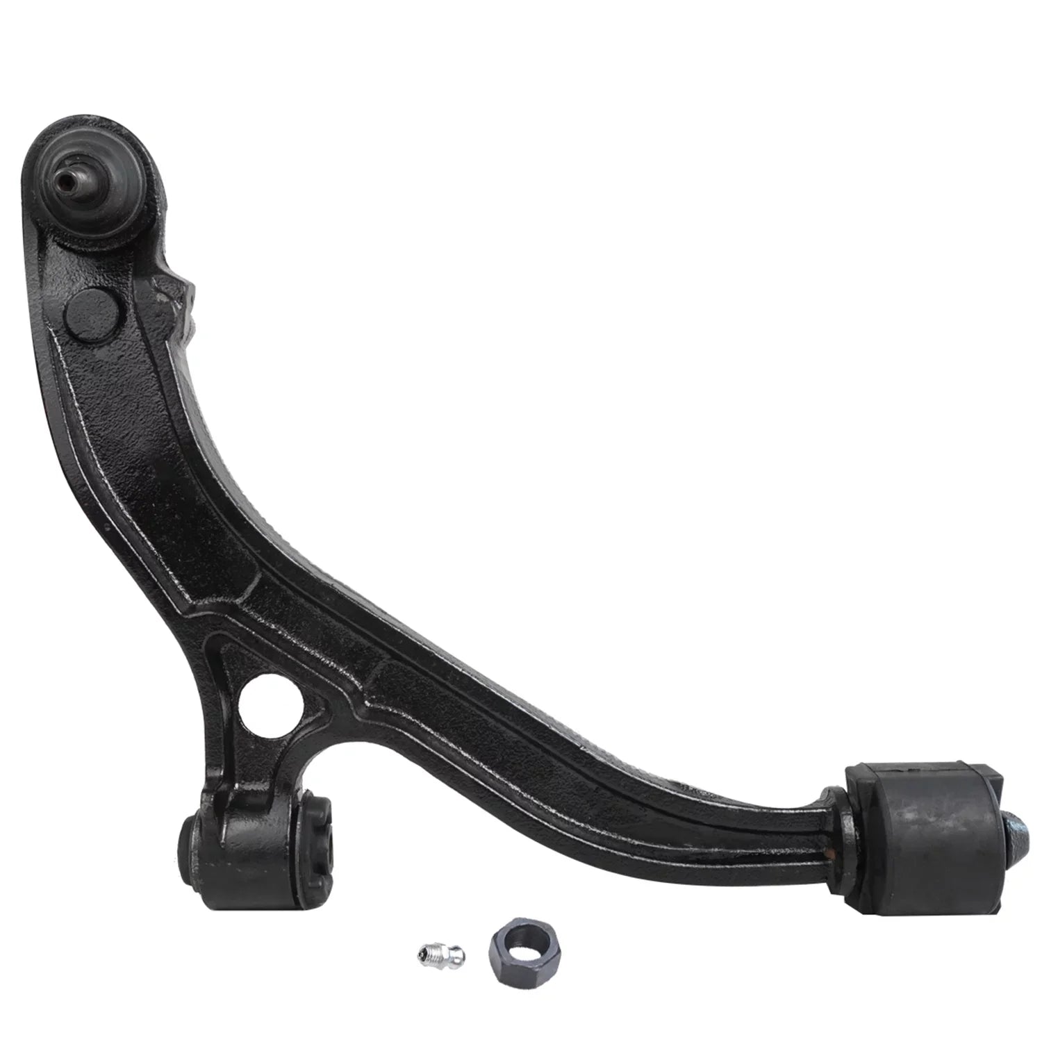 Detroit Axle - Front Lower Control Arms for 01-07 Dodge Caravan Chrysler Town & Country 01-03 Voyager, 2pc Lower Control Arms & Ball Joints Assembly Replacement
