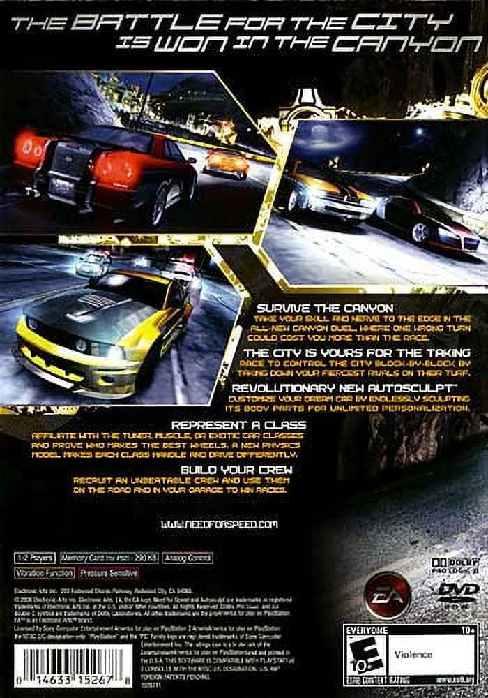 Need for Speed Carbon (PlayStation2)