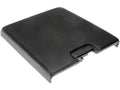 Front Console Lid - Black - Compatible with 2007 - 2013 Chevy Silverado 2500 HD (with Split Bench Cushion) 2008 2009 2010 2011 2012