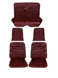 Scott Drake 66CV-P-FULL-DR 1966 Pony Upholstery - Dark Red