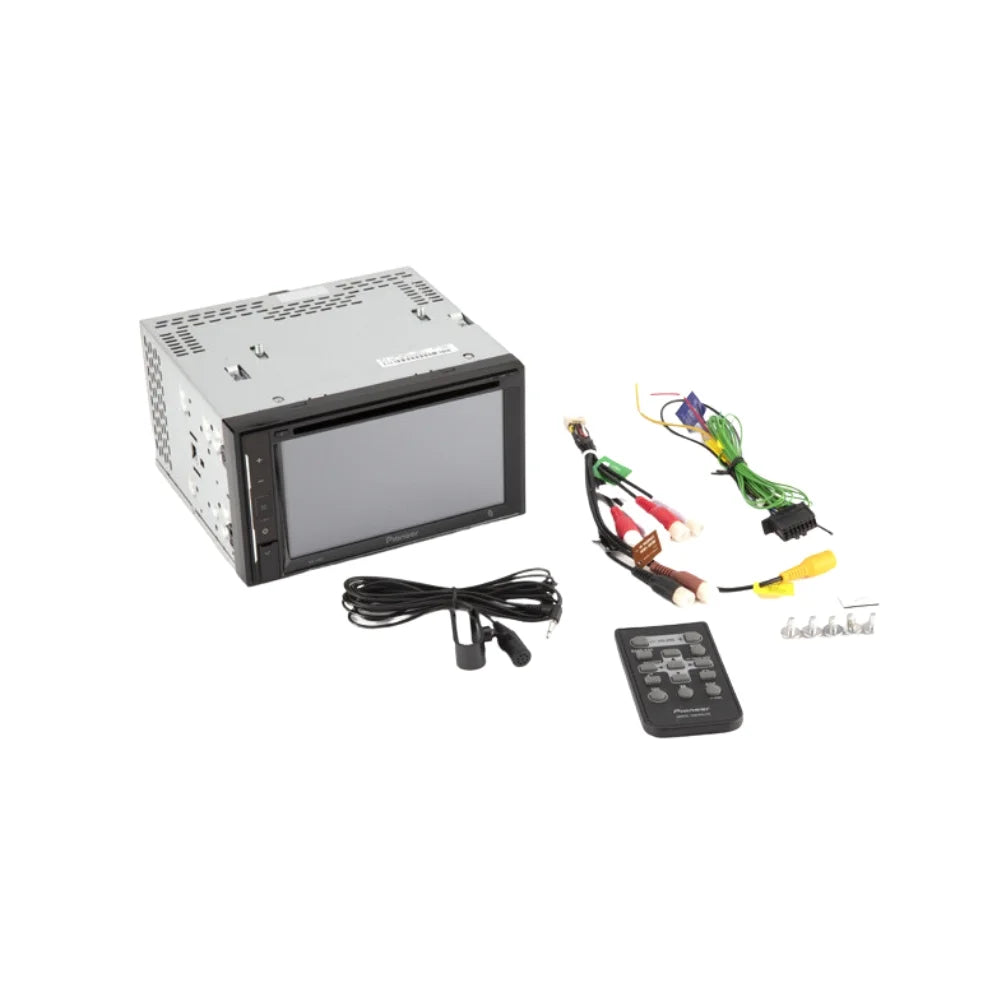 KIT4920 Bundle for 2013-2016 Nissan Sentra W/ Pioneer Double DIN Car Stereo with Bluetooth/Backup Camera/Installation Kit/in-Dash DVD/CD AM/FM 6.2" WVGA Touchscreen Digital Media Receiver
