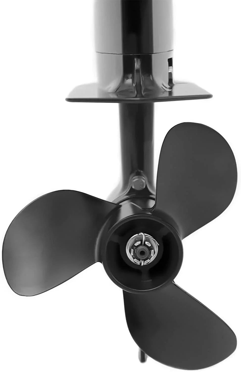 MONIPA Black Heavy Duty Outboard Motor 7.5HP 4 Stroke Outboard Motor Boat Engine with Air Cooling System for Aquaculture Fishing Outdoor Adventure