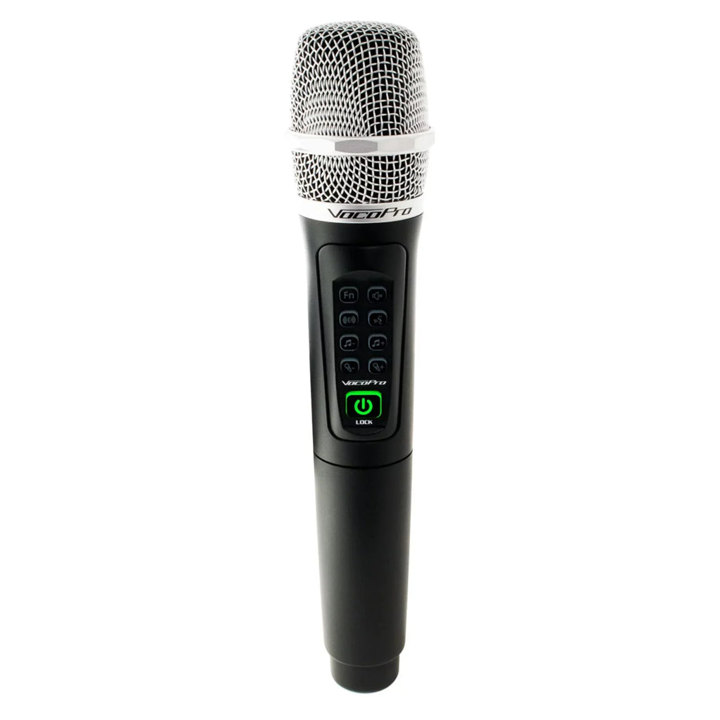 DSP Karaoke Mixer with Two Wireless Microphones for SmartTVs and Tablets