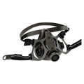 North 7700 Series Half Mask Silicone Respirator with Dual Cartridge Connectors for N-Series. Size Large (770030L)