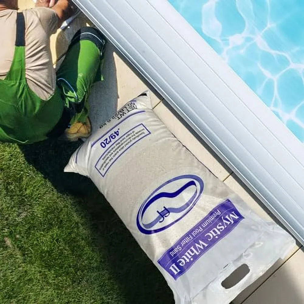 Mystic White II Swimming Pool Filter Sand - 50lb Bag