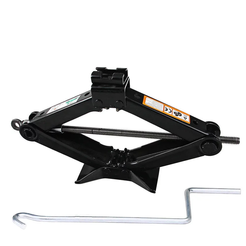 Dayplus Heavy Duty 2 Ton Scissor Jack + Extendable Circular part Wrench Car Van Repair Tool Kit