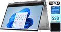 Inspiron 5000 2-in-1 Laptop / 14" HD Touch-Screen / 11th Gen Intel Core i3-1115G4/ 8GB DDR4/ 256GB SSD/ Webcam/ WiFi 6/ Bluetooth/ Win 10/Platinum Silver/ with UltraTech Mouse Pad Bundled
