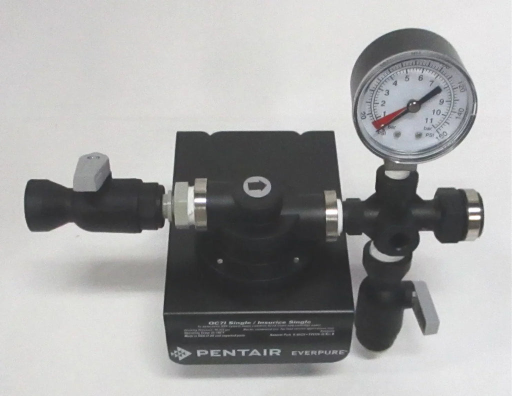 Everpure Single Filter Head Assembly,3/8",FNPT EV927241-75