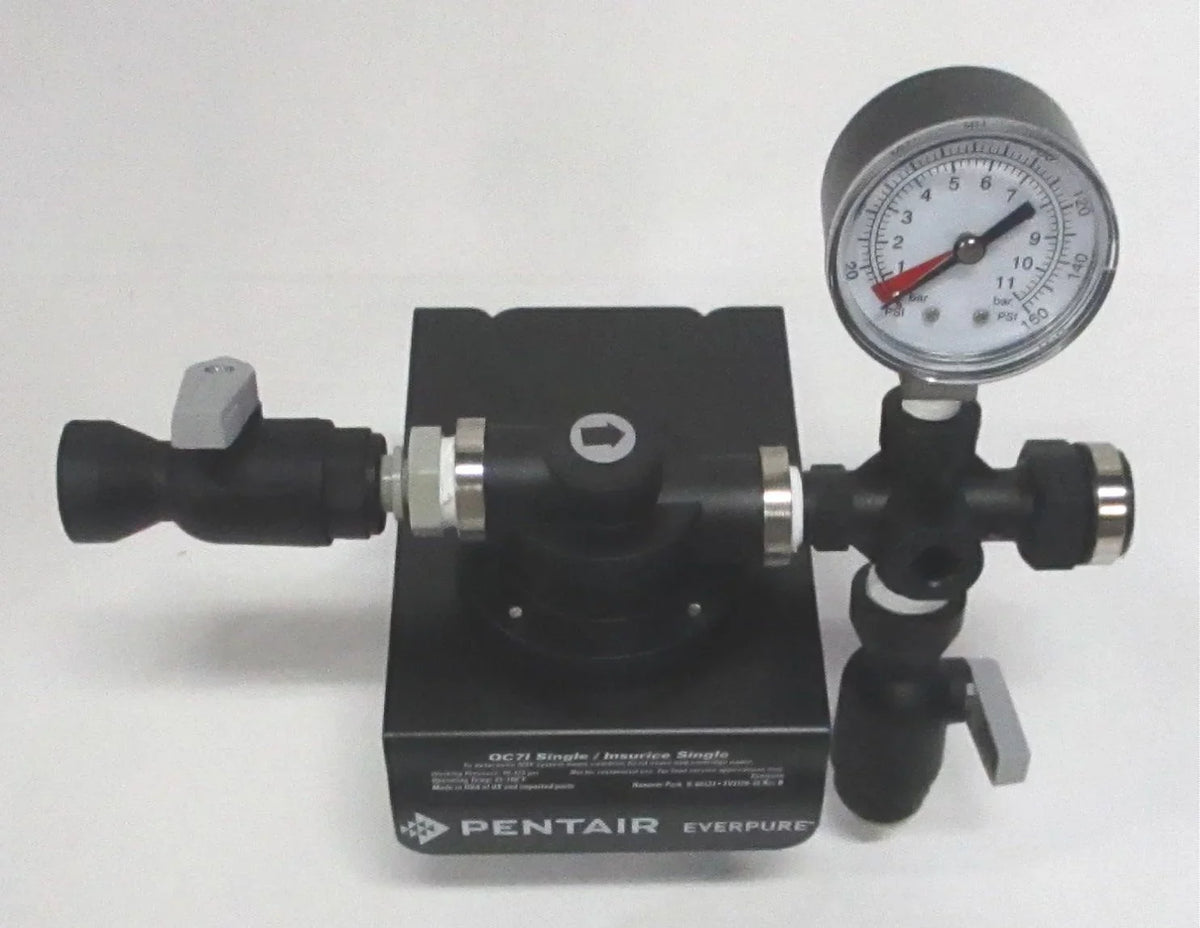 Everpure Single Filter Head Assembly,3/8",FNPT EV927241-75