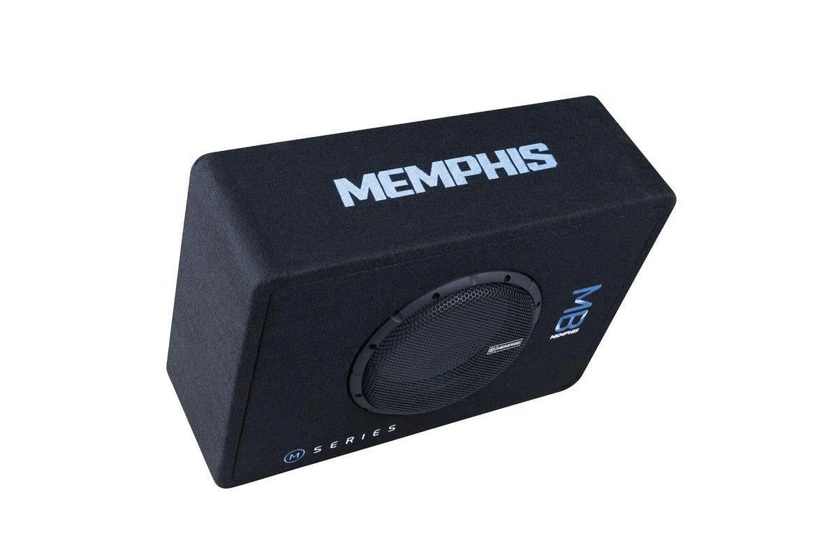Memphis Audio MBE10SP 10 Inch 500W Amplified Subwoofer Single Bass System 2 Ohm