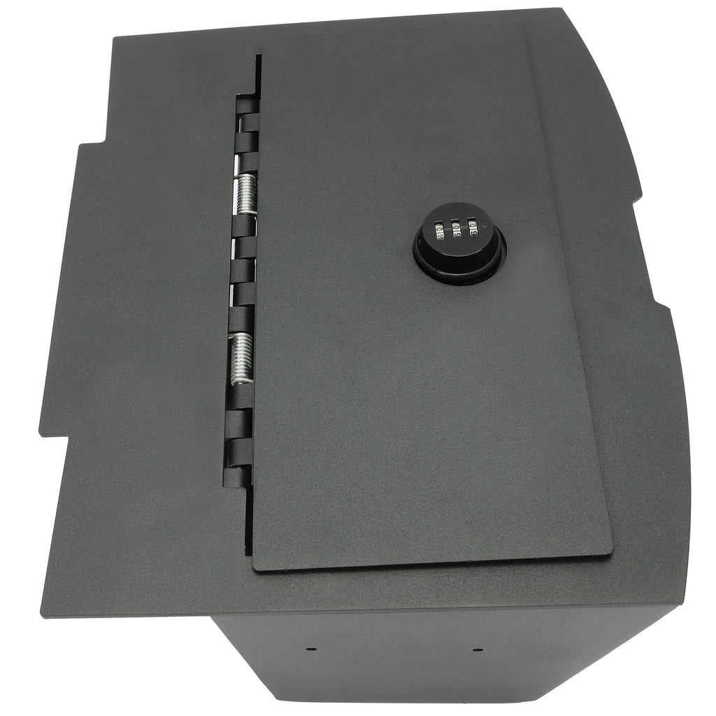 KOJEM Center Console Gun Safe Storage Box Console Vault for 2009-2018 Dodge Ram 1500 2500 3500 Lock Console Safe Vault