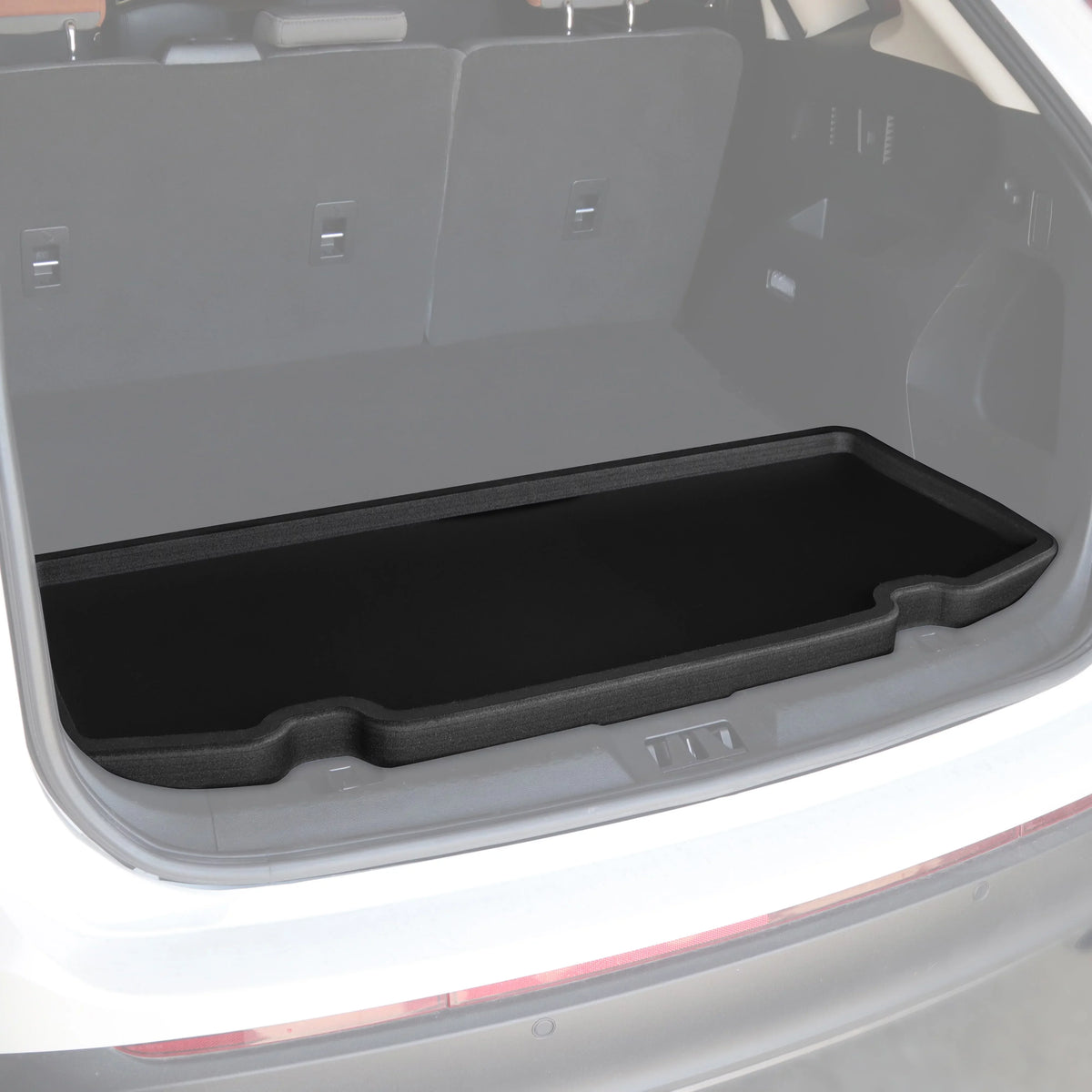 Red Hound Auto Cargo Rear Trunk Mat Liner Tray Custom Direct Fit Floor Hatch Black Foam Compatible with Ford Edge 2015-2018 Anti-Rattle Waterproof Protector