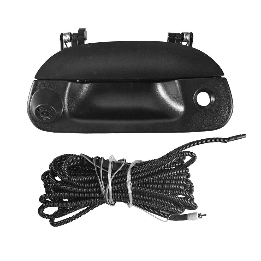 G.PEH Rear View Backup Camera Kit w/ Wiring & Tailgate Handle For 97-07 Ford F150 F250