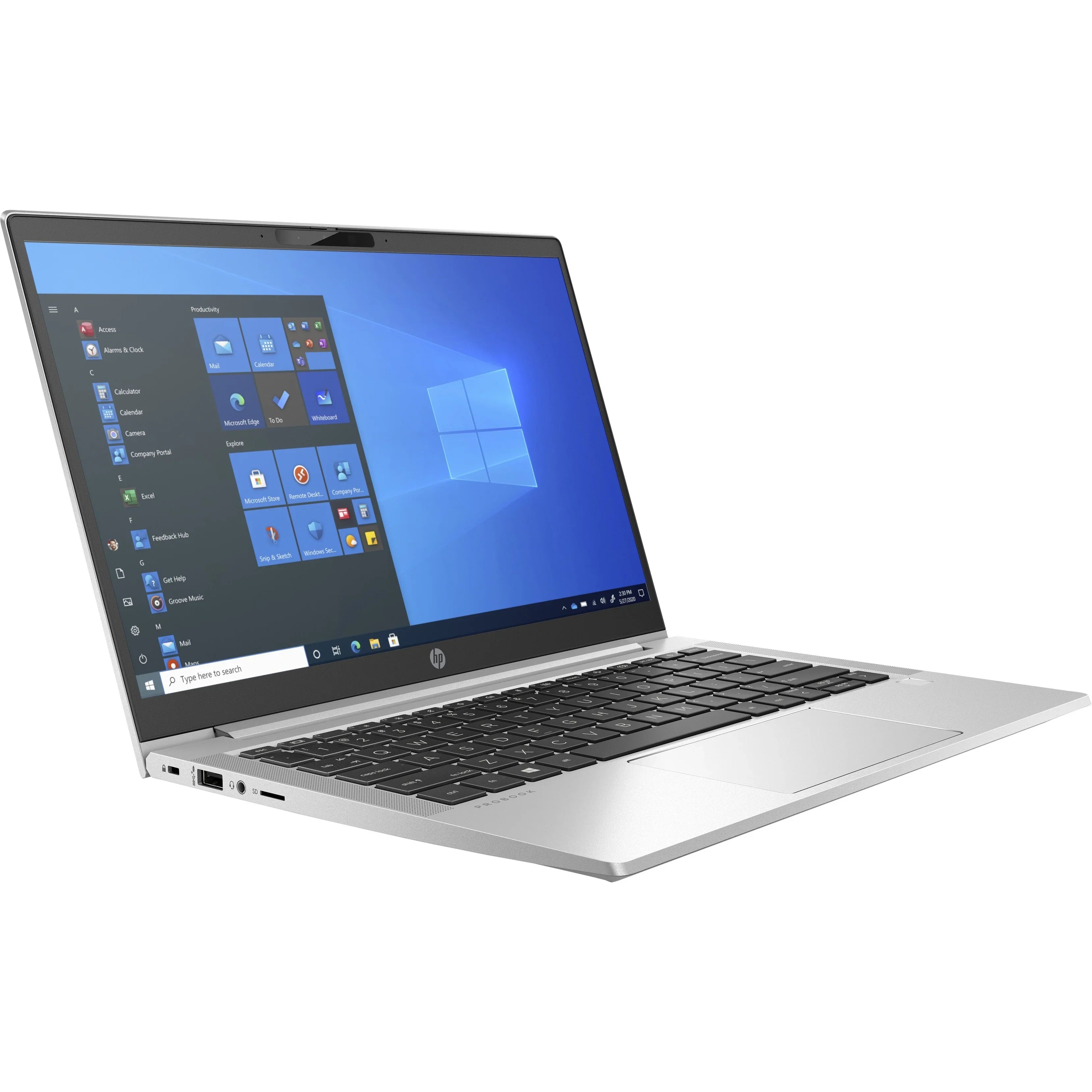 ProBook 430 G8, 13.3\" Full HD, Intel Core i5-1135G7, Intel Iris Xe Graphics, 8GB RAM, 256GB SSD, Pike Silver Plastic, Windows 10 Pro