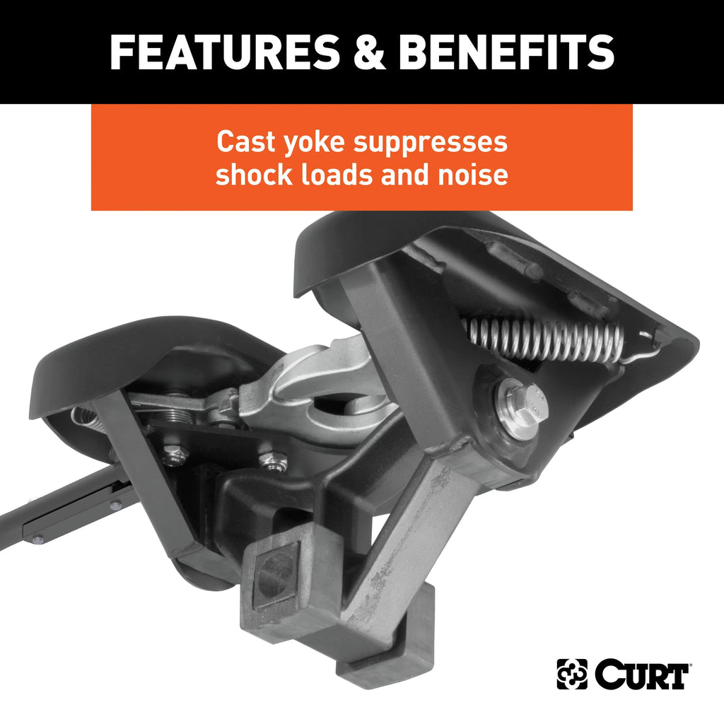 CURT Q16 5th Tire Hitch Head