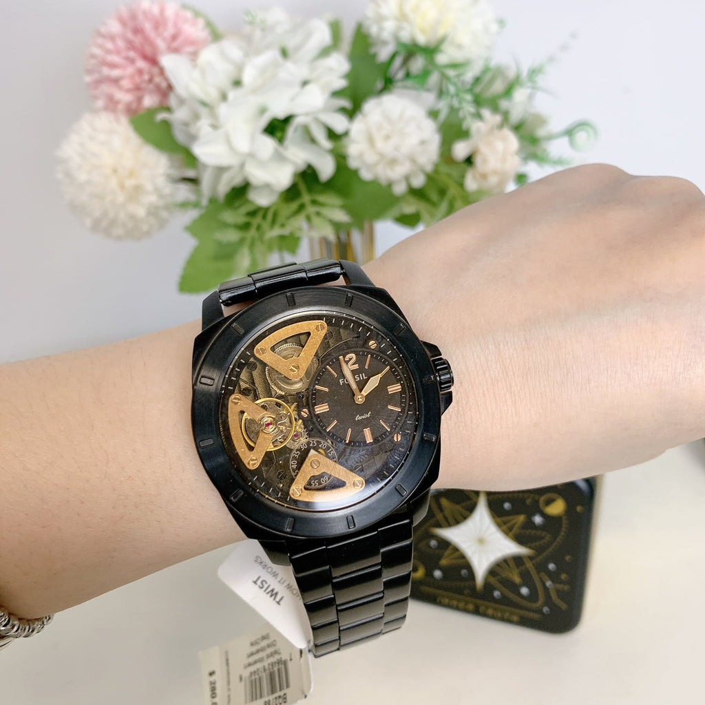Fossil BQ2788 Privateer Twist Black Stainless Steel Watch