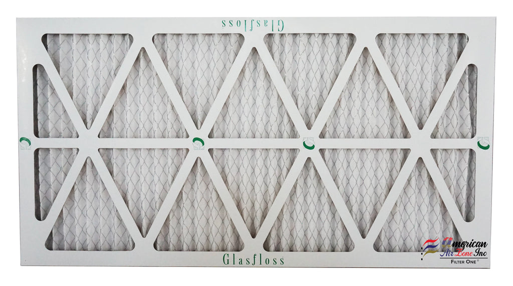 Glasfloss 12x36x1 - MERV 10 -Qty:6 - Furnace Air Filter - Made in USA (Actual Size: 11.5 x 35.5x7/8 inch)