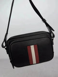 Luxury B Style Shoulder Bag Men's Casual Business Commuter Shoulder Bag Crossbody Bag Genuine Leather High Quality Chest Bag