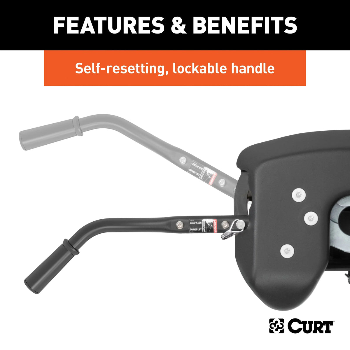 CURT Q16 5th Tire Hitch Head