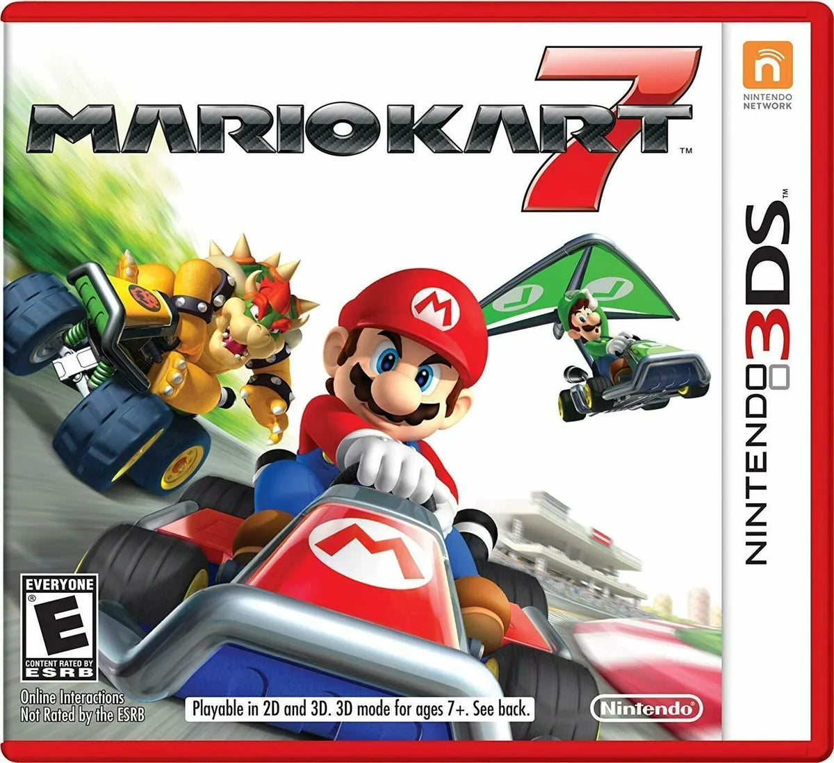 Mario Kart 7 Nintendo 3DS [2DS Luigi 3D 2D Player Fun Online] Brand NEW