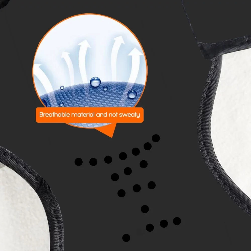 Radirus Knee Pads with Patella Knee Strap, Suitable for Walking and Mountain Climbing