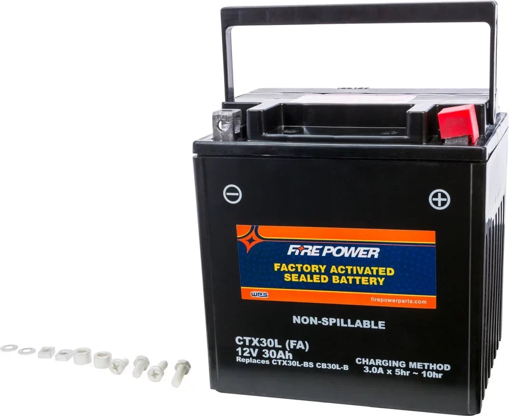 Fire Power Battery CTX30L Sealed Factory Activated Compatible With Sea-Doo RXT-X 260 2010-2015