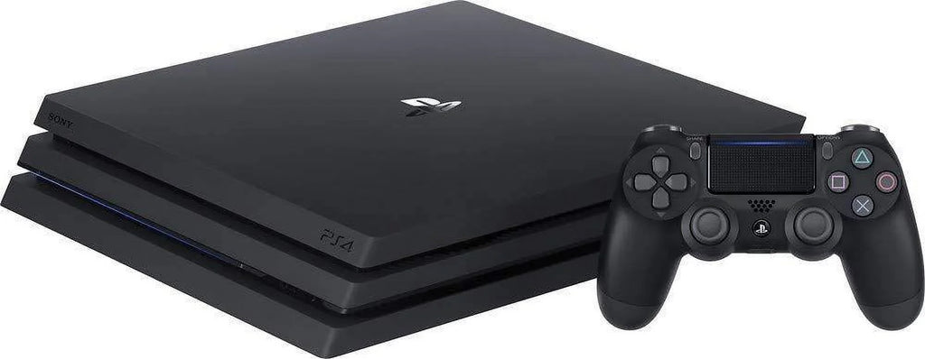 PlayStation 4 Pro Console Bundle (2 Items): PS4 Pro 1TB Console and an Extra PS4 Dualshock 4 Wireless Controller - Jet Black