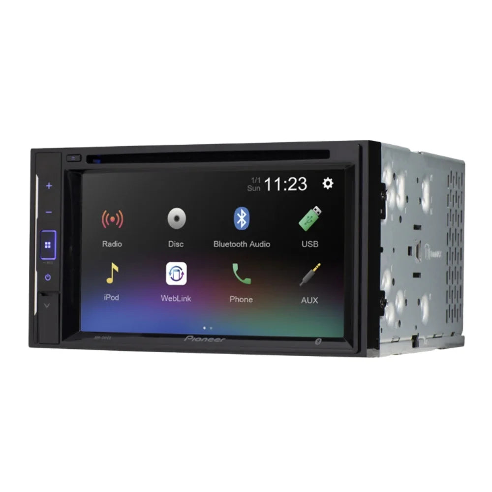 KIT2539 Bundle with Pioneer Multimedia DVD Car Stereo and Installation Kit - for 2007-2010 Ford Explorer Sport Trac / Bluetooth Touchscreen, Backup Camera, Double Din Dash Kit