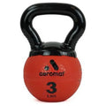 AGM Group 3 lbs 2021 Aeromat Elite Mini Kettlebell Medicine Ball, Red - New Handle