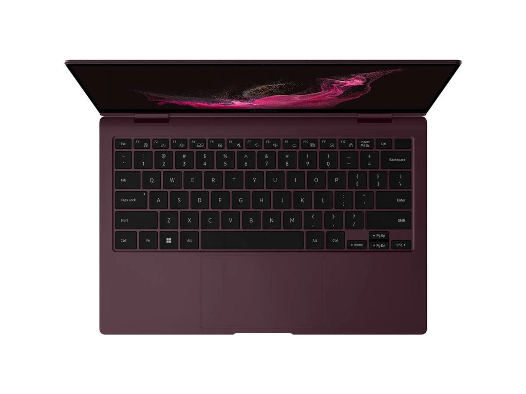 Restored Samsung Galaxy Book 2 Pro 360 15.6" 1TB (Burgundy) 2-in-1 AMOLED Touch Screen Laptop - Intel Core i7 (Refurbished)