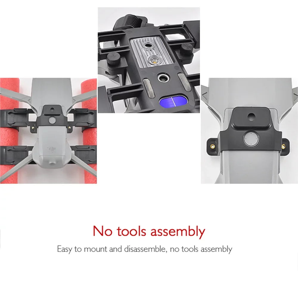 Nebublu DJI Mavic Air 2 AIR 2S Float Holder Landing Gear Stick Bracket Heighten Extender Holder Training Kit , Enhance Stability, Ideal for Training Purposes