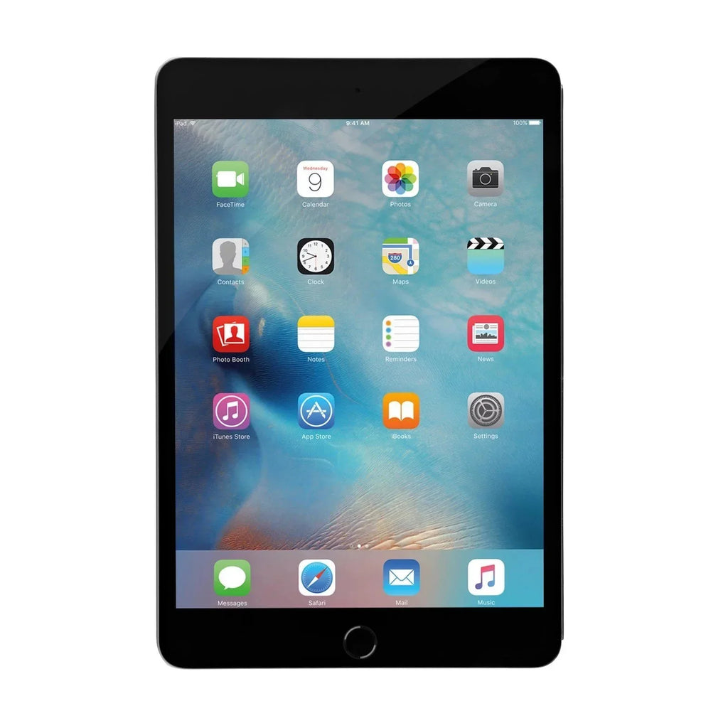 Restored Apple Ipad Mini 4th. Gen - 7.9" Apple A8 2GB RAM 32GB Storage - Wifi+Cellular Pre-Owned