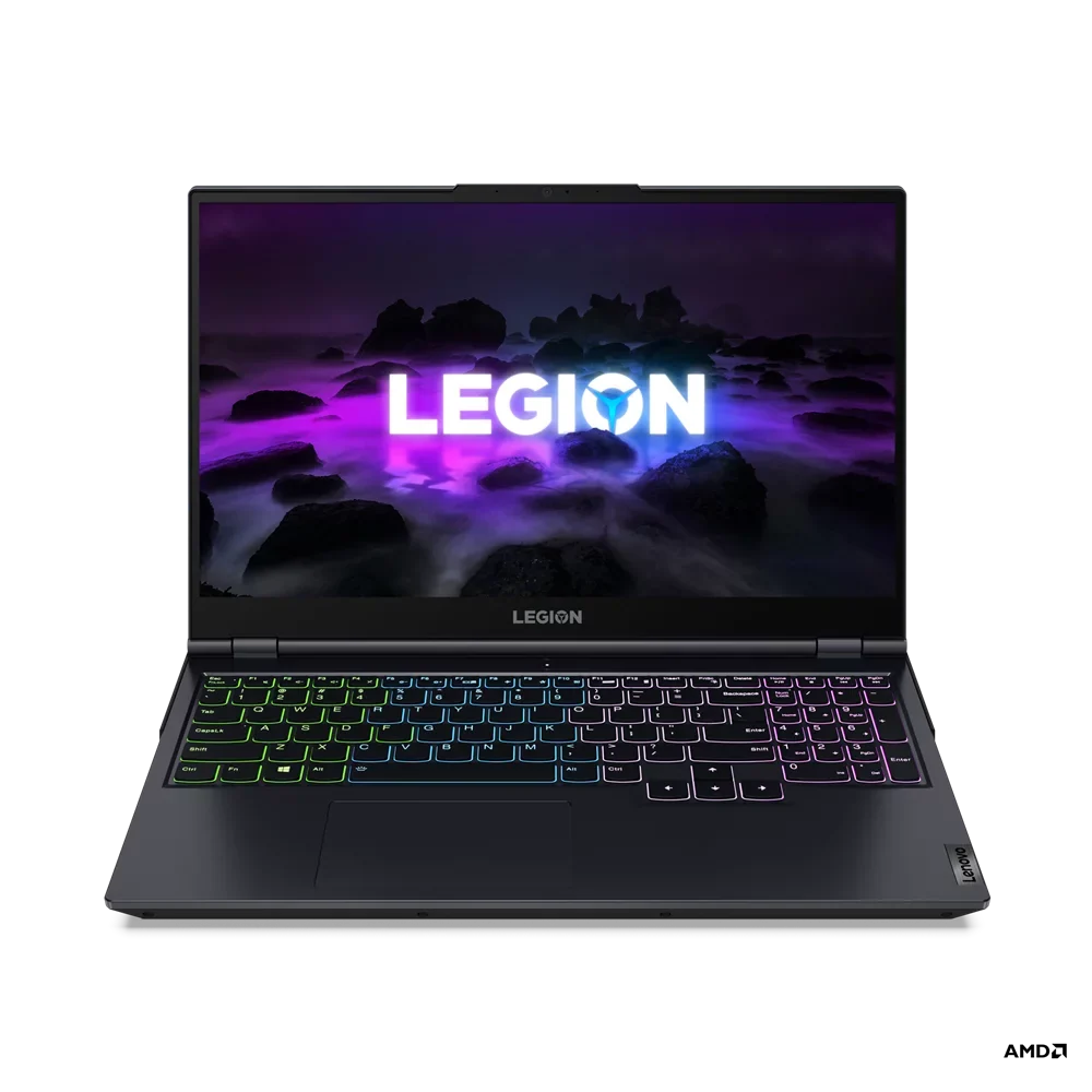 Restored 82NWCTO1WW105 Legion 5 15ACH6A 15.6" 1920 x 1080 Ryzen 5 5600H 3.3GHz AMD Radeon RX 6600M 8GB 16GB RAM 512GB SSD Win 11 Home Black (Refurbished)