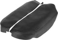 X AUTOHAUX Pair Car Center Console Lid Armrest Saddle Box Cover Protector Replacement Microfiber Leather for Acura MDX 2007-2013 Armrest Lid Not Included Black