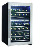 Danby Dwc040a3 20" Wide 38 Bottle Capacity Free Standing Wine Cooler - Stainless Steel