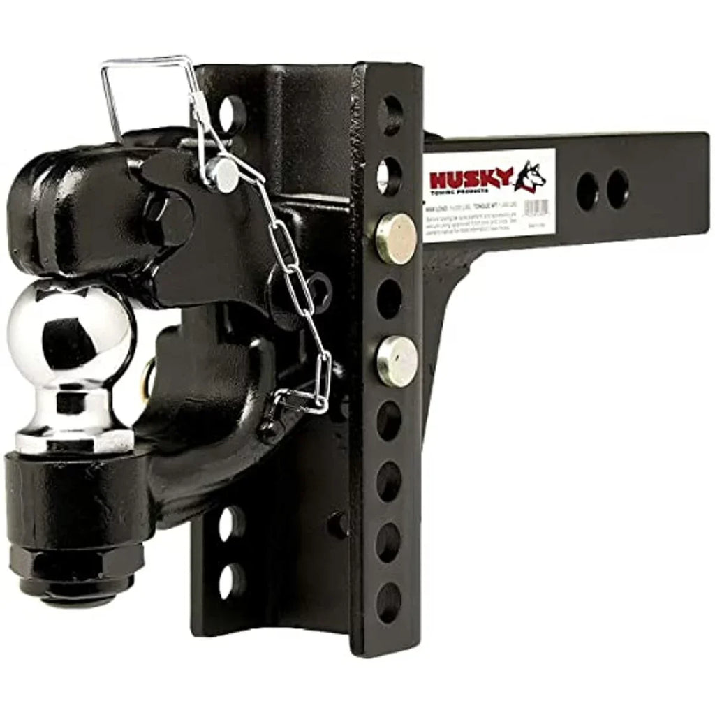 Husky Towing 33110 One-Mount Pintle Hook RECEIVER HITCH ACCESSORIES