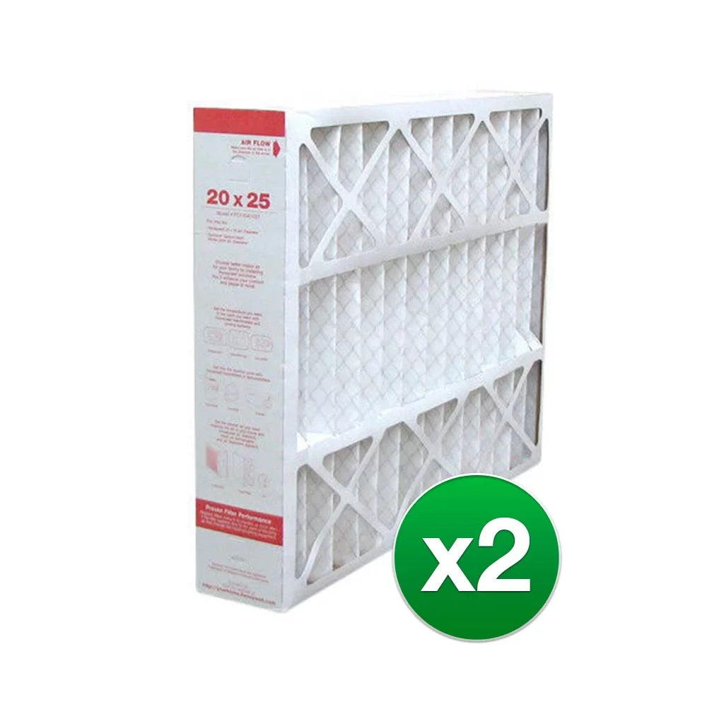 Honeywell FC200E1037 Compatible 20x25x5 Merv 11 AC Furnace Air Filter - 2 Pack