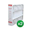 Honeywell FC200E1037 Compatible 20x25x5 Merv 11 AC Furnace Air Filter - 2 Pack