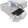 GPCA Cargo Cover LITE PLUS for Wrangler JK 4DR Sport/ Sahara/ Rubicon/ Freedom Unlimited 2007-2018 models (UPGRADED)