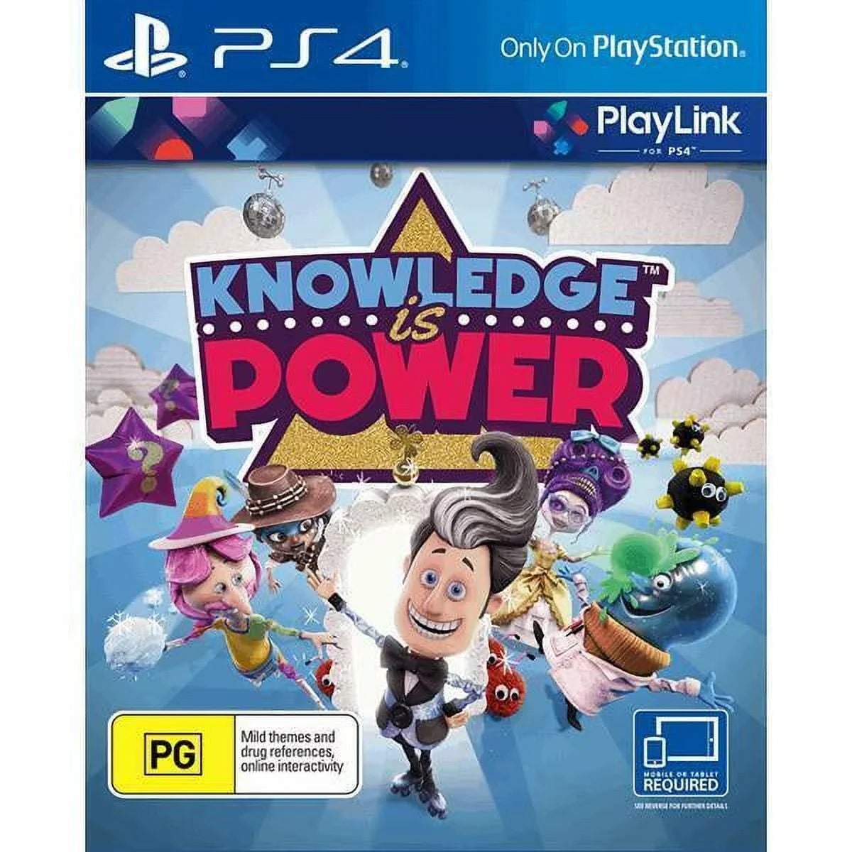 Knowledge Is Power - Sony PlayStation 4 PS4 [Region Free Brain Smart Games] NEW