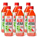 OKF Aloe Vera Watermelon Drink, 16.9 Ounce (10 Pack) - No Preservatives or Additives