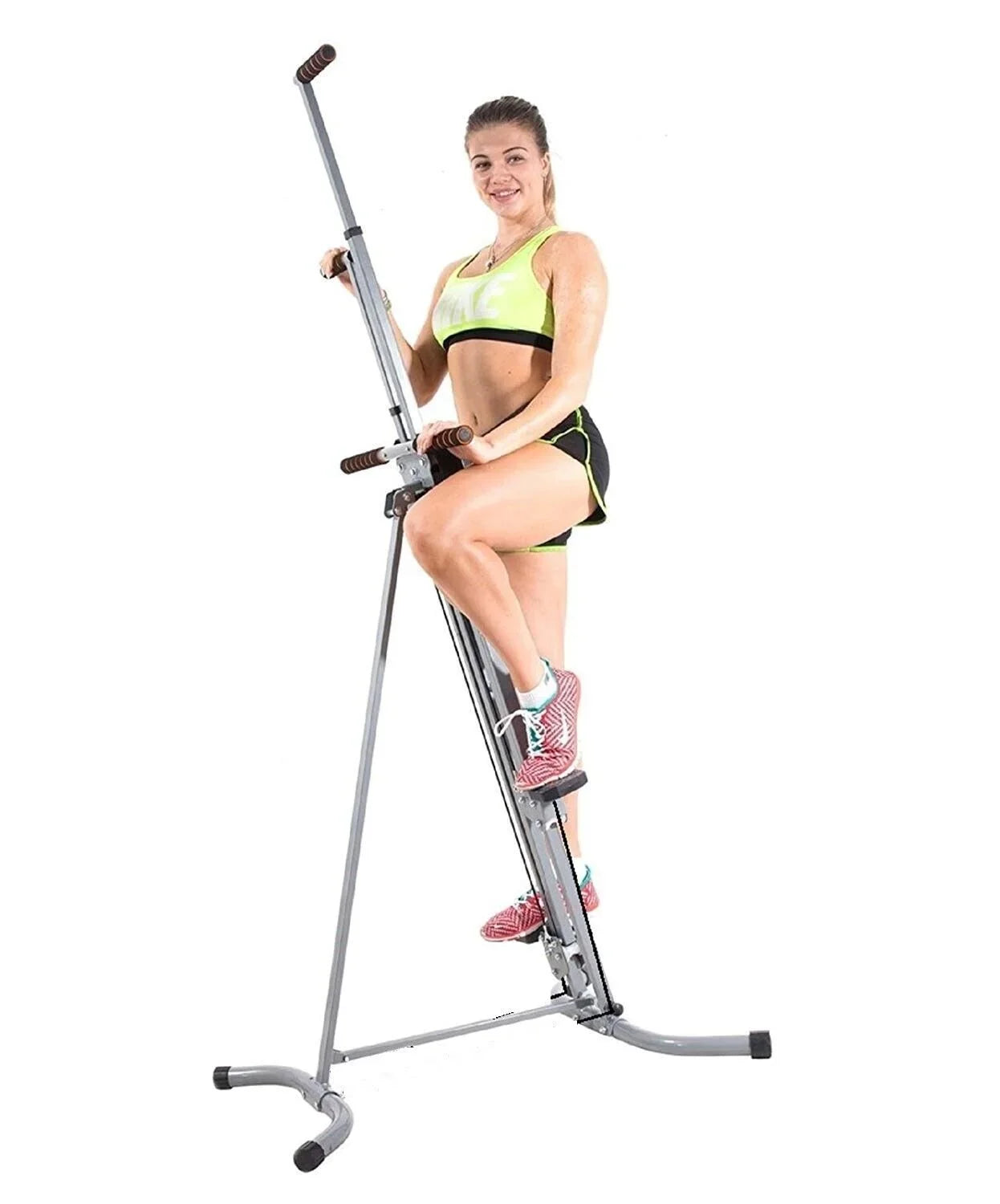 Maxi Climber Home Gym Total Body Exercise Machine with Built-in Counter and Fitness Guides for Comprehensive At-Home Workouts