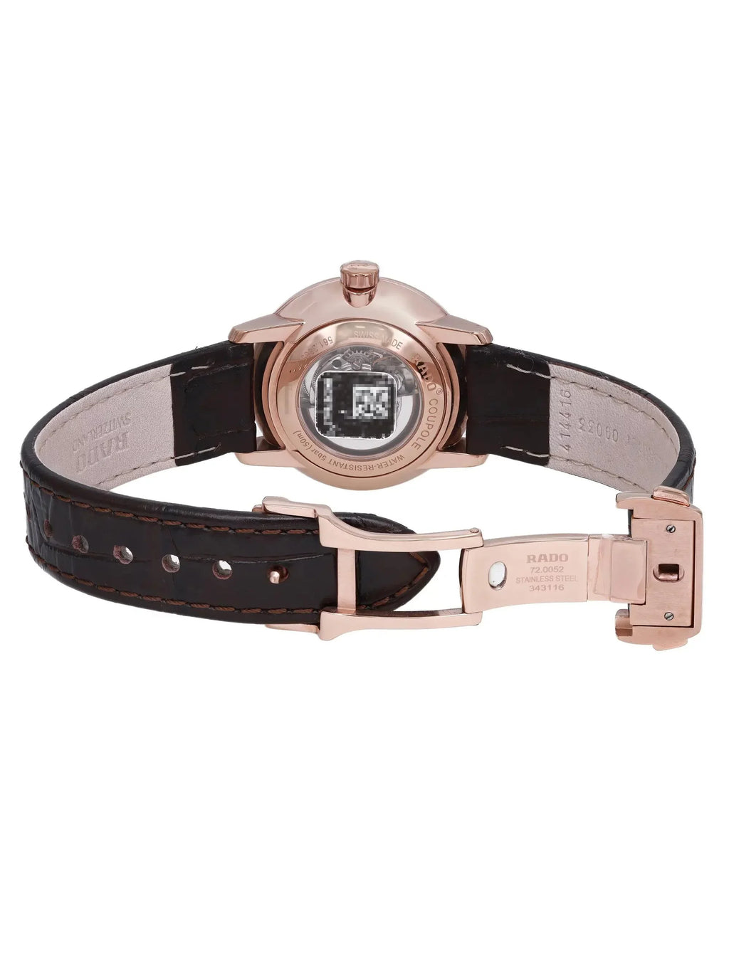 Rado Coupole Classic 31mm Rose Gold Steel Beige Dial Ladies Watch R22865765